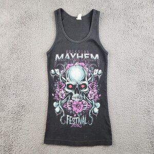 2010 Mayhem Festival Rockstar Women’s Small Tank Top KORN LAMB OF GOD ROB ZOMBIE